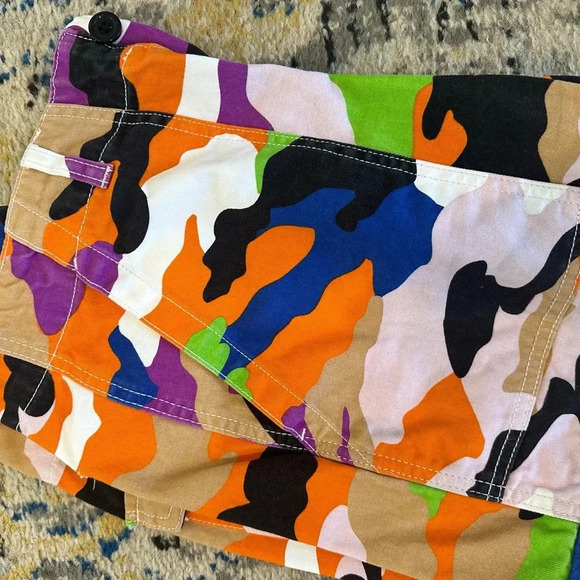 Forever 21 Women’s Colorful Denim Joggers Size S Waist Approx 28”‎ - Picture 3 of 8